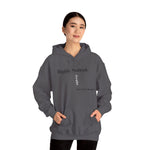 NVKHN Oversized Hoodie - Charcoal - Highly Noticed front, model