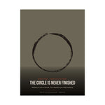 Master & Student Poster — The Circle Is Never Finished