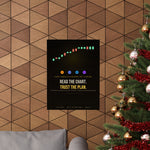 Crypto Knight Poster — Read the Chart