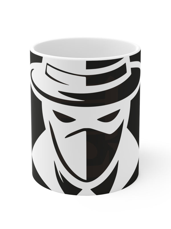 Temple Within Mug - Masked Figure Emblem