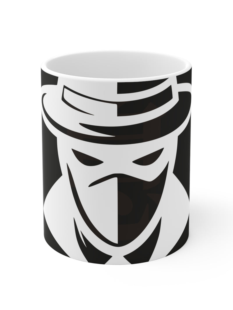 Temple Within Mug - Masked Figure Emblem