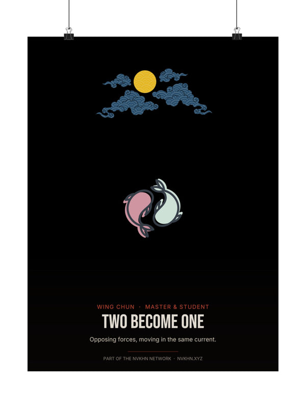 Master & Student Poster — Two Become One