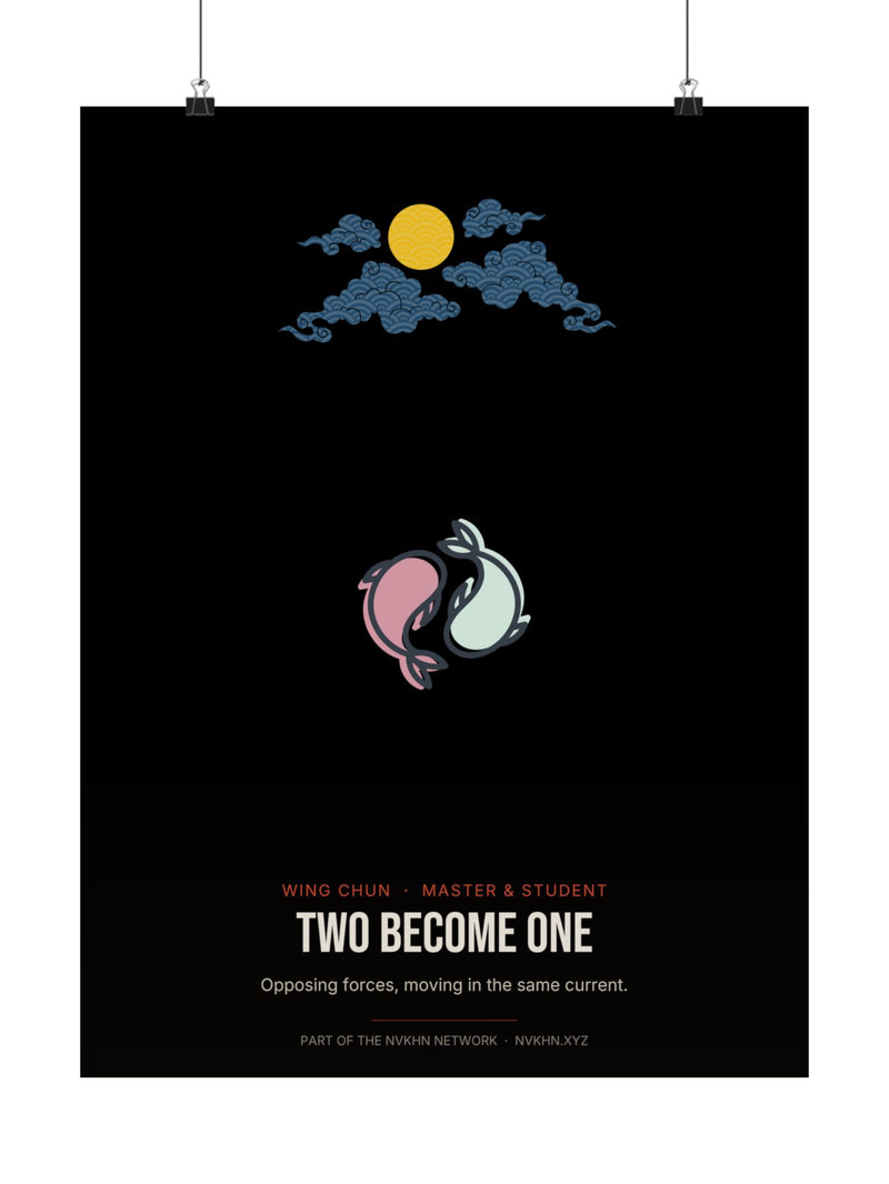 Master & Student Poster — Two Become One