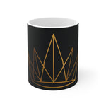 Crypto Knight Mug — Gold Candlestick Crown
