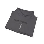 NVKHN Oversized Hoodie - Charcoal - Highly Noticed folded