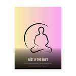 Temple Within Poster — Rest in the Quiet