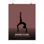 Temple Within Poster — Open What Is Closed
