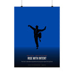 Master & Student Poster — Rise With Intent