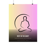 Temple Within Poster — Rest in the Quiet