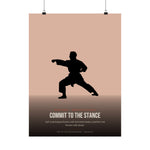 Master & Student Poster — Commit to the Stance