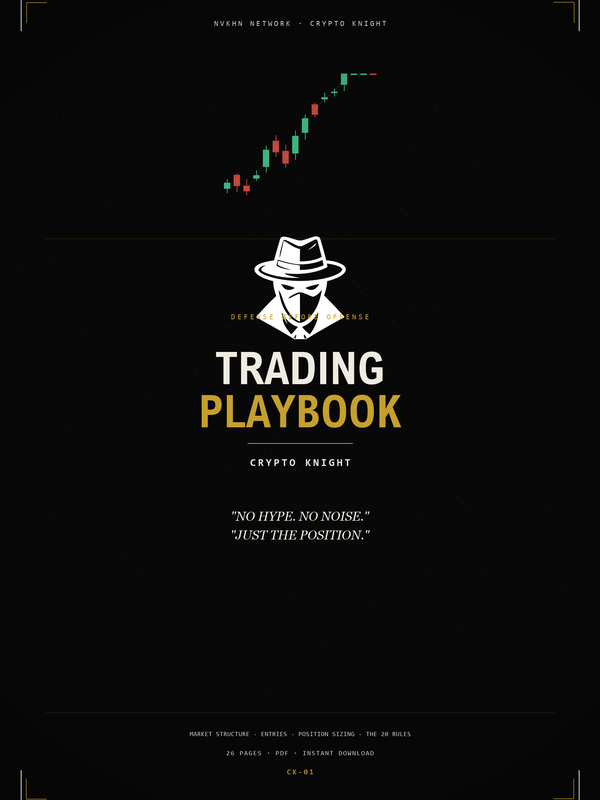 Crypto Knight Trading Playbook cover