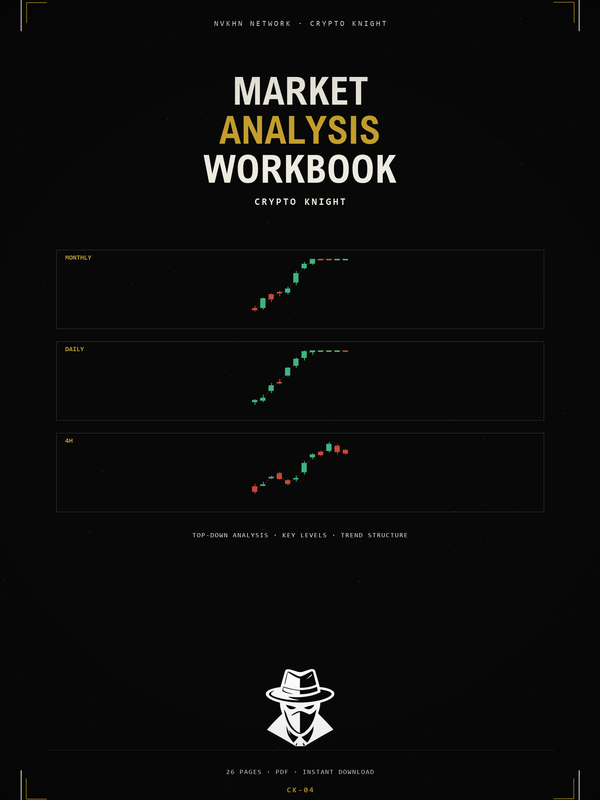 Crypto Knight Market Analysis Workbook cover