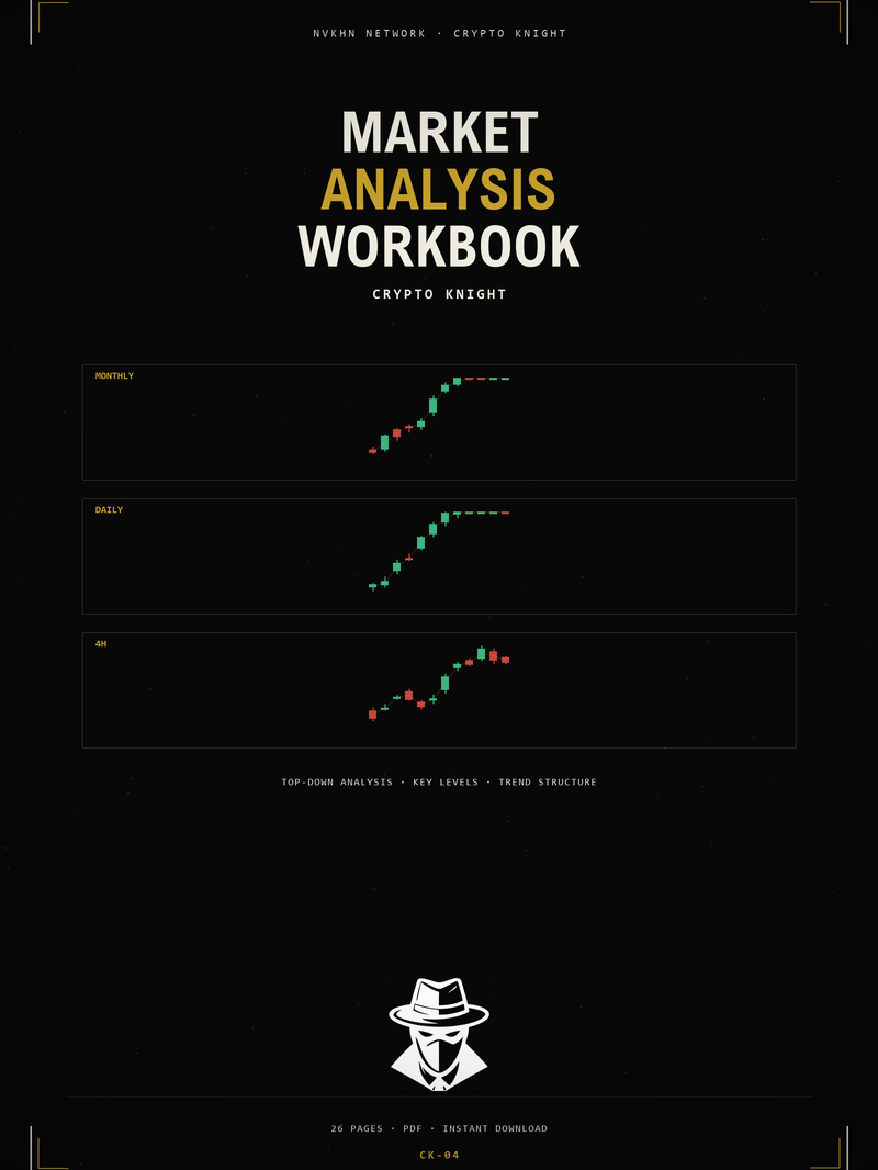 Crypto Knight Market Analysis Workbook cover