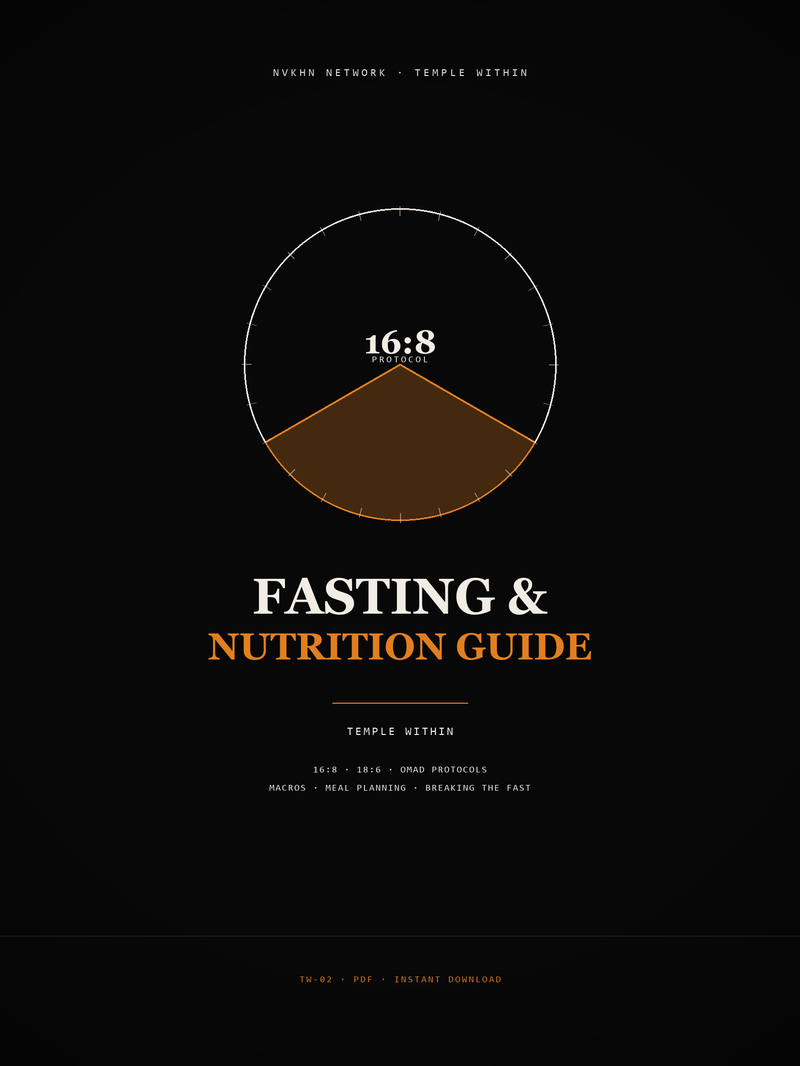 Temple Within: Fasting & Nutrition Guide cover