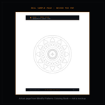 Temple Within: Mindful Patterns Coloring Book