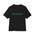 NVKHN Boxy Tee - The Disciple Crescent - Black - Back