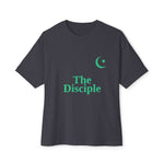NVKHN Boxy Tee - The Disciple Crescent - Dark Grey - Front