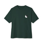 NVKHN Boxy Tee - Yin Yang Mark - Forest - Front