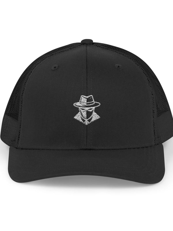 NVKHN Cap - Black Snapback - flat